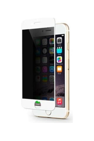 Apple Uyumlu iPhone 7/8 Privacy Cam Ekran Koruyucu-beyaz