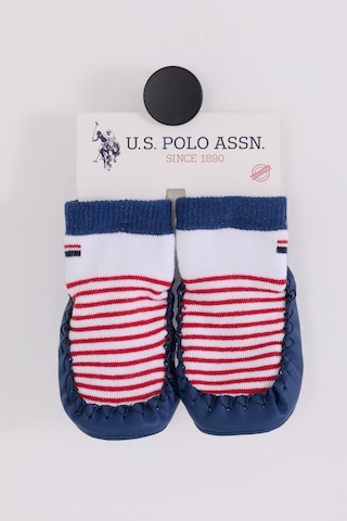 U.S. Polo Assn. Erkek Bebek Beyaz Çorap 5274-48226 Beyaz