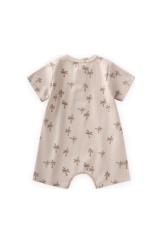 Cigit Desenli Fitilli Tulum 0-3 Yaş Palmiye Desen Palmiye Desen