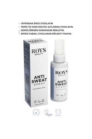 Roys Beauty Antiperspirant Sprey 75 Ml