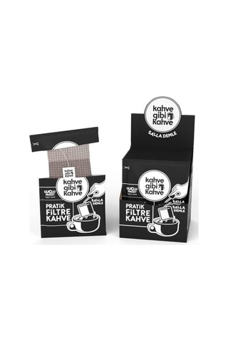 Taptaze Pratik Filtre Kahve Sallama - 10'lu Güçlü Paket S