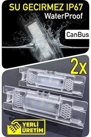 Opel Ampera 2011-2015 Canbus Led Plaka Aydınlatma Ledi Lambası