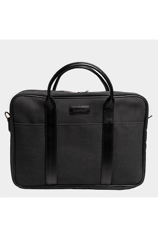 Çantaş Retro Kanvas 35x23 Evrak Ve Laptop Çantası 13 İnç Siyah