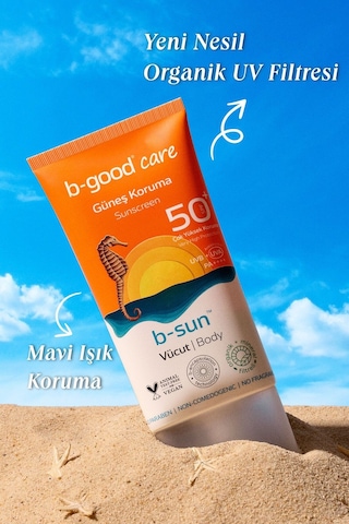B-Good Care Yetişkin Vücut Güneş Kremi SPF50+ 150 ML