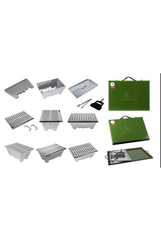 Artera Desıgn Artera Metal Çantalı Slim Mangal Çelik
