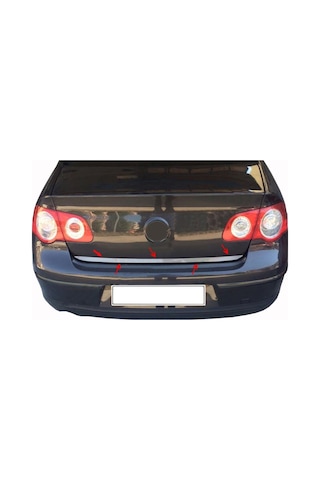 Volkswagen Passat B6 2005-2011 Krom Bagaj Alt Çıtası N11.44