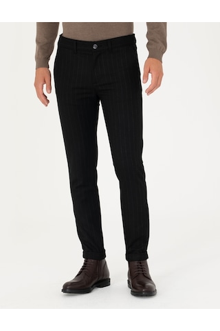 Pierre Cardin Erkek Siyah Pantolon Kanvas-chino 50278471-vr046 Siyah