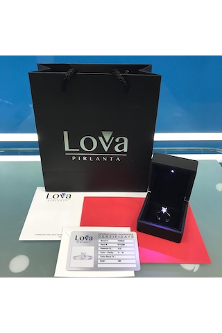Lova 0,31 Karat Baget Pırlanta Yüzük - 1010343