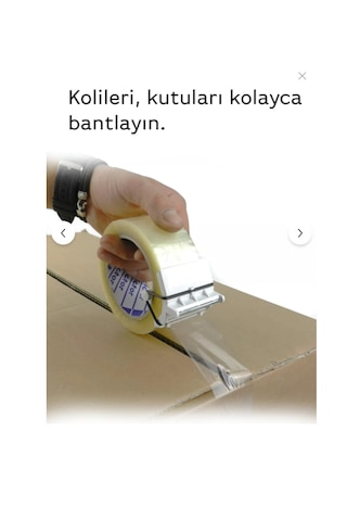 Bant Kesme Aparatı Avuç İçi Bant Kesici Paketleme Ve Kolay Bant Yapıştırma Aparatı 1