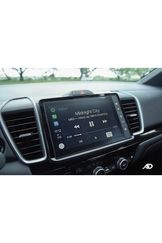 Honda City 8 İnç Navigasyon Uyumlu Ekran Koruyucu Şeffaf Nano