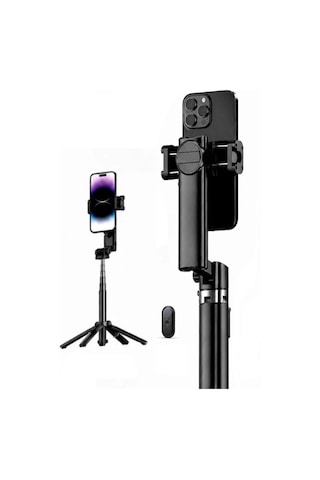 Bluetooth Kumandalı Gimbal Sabitleyici 102cm Selfie Çubuğu Ve Tripod Yatay Ve Dikey Eksenli Işık Takılabilir Diğer