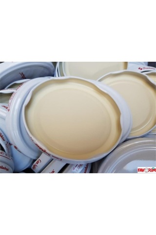 Paşabahçe Konserve Kavanoz Kapağı 50 Adet Metal Beyaz Silikonlu