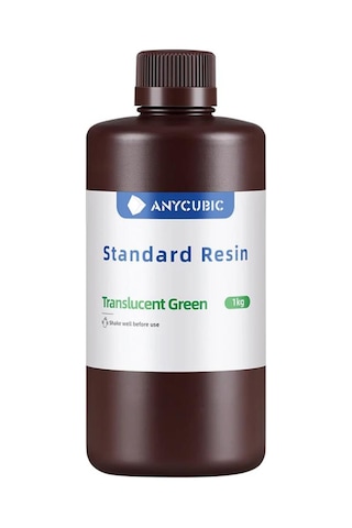 Anycubic Standart Uv Reçine 1kg Şeffaf Yeşil