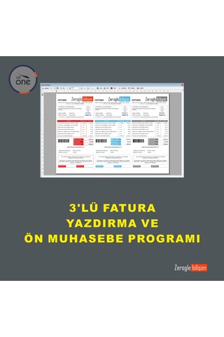 3 Lü Fatura Yazdırma Programı + Ön Muhasebe (469609538)