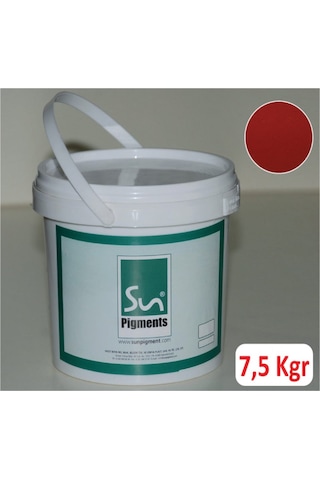 Demir Oksit Kırmızı 130 Pigment - 7,5 Kg