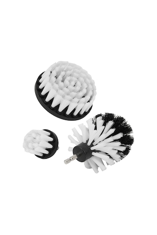 Fixonic B.h.d. Bhd00900 Matkap İle Kullanılan 3'lü Temizlik Fırça Seti