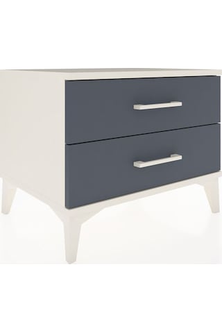 Hyperion Komodin 2 Çekmeceli 60x44x48 Aytaşı-antrasit Aytası