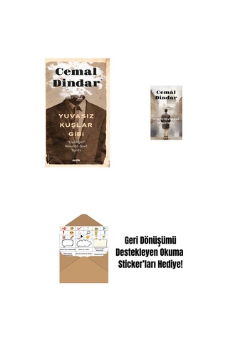 Yuvasız Kuşlar Gibi + Dostoyevskaya İstasyonu + Okuma Sticker'ları