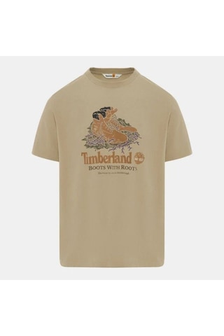 Timberland Erkek Tişört-tb0a6dj1dh41 Sari