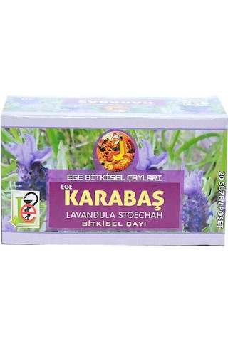 Ege Bitkisel Çayları Karabaş Otu Bitki Süzen Poşet Çay 20 x 1.5 G