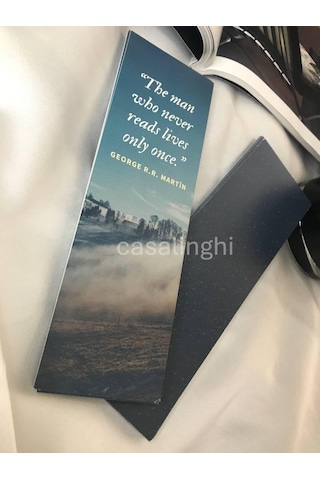 Lexroo Çift Taraflı Karışık Kitap Ayracı İngilizce Yazılı Bookmark Renkli Hediyelik Okul - 3 Adet