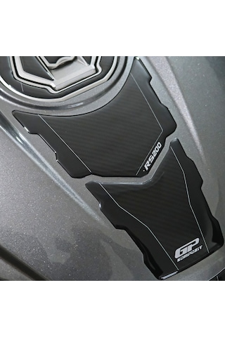 GP Kompozit Bajaj Pulsar RS 200 2015-2024 Uyumlu Tank Pad Karbon