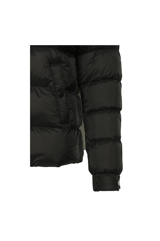 Erkek Siyah Termo Dolumlu Two Tone Rüzgar Ve Su Itici Slim Fit Mont Ncs Jeans 4990-Siyah