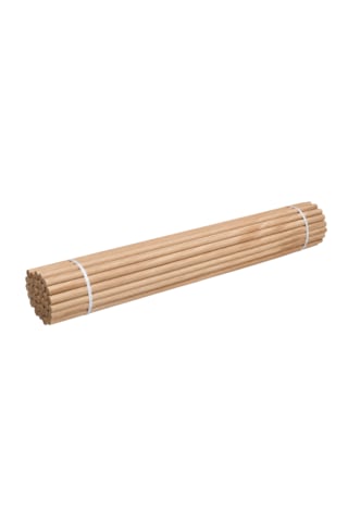 Ahşap Gürgen Sırık - 120 Cm 30 Adet