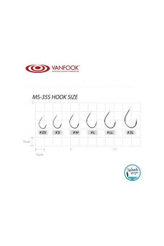 Vanfook Tai Rubber Tek İğne Ms-35s M 18 Adet Standart