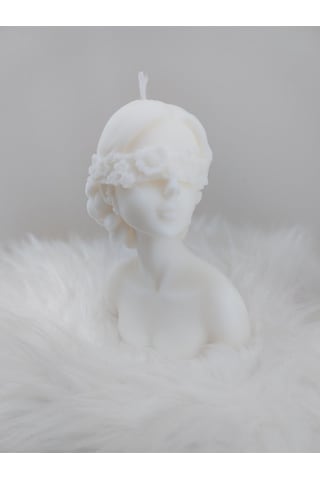 Bernami Mumluk Şamdanpinterest %100doğal Soyawax Hediyelik Maskeli Kız Mum Diğer
