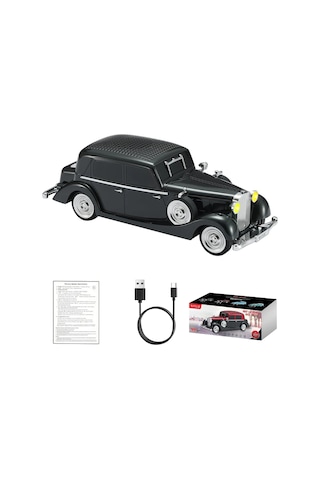 Retro Klasik Araba Bluetooth Hoparlör Kablosuz Hd Ses Fm Radyo Yg-239 4741