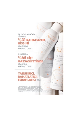 Tüm Cilt Tipleri İçin Kullanıma Uygun , Orta Boy Avène Termal Su 150 Ml X2