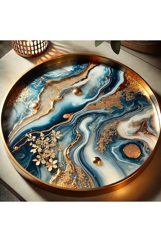 Glaresın Clear Epoxy Resın Ultra Şeffaf Hızlı 1,5 Kg Hobi Sanat Art Tepsi İnce Döküm Epoksi Reçine Kıt
