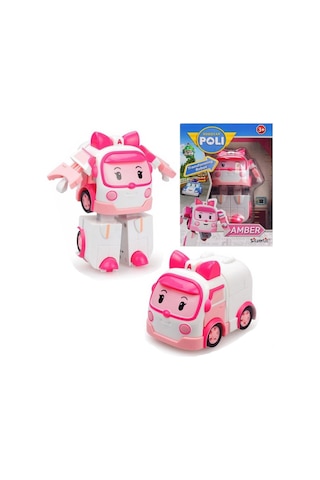 Robocar Poli Robot Figür Amber Poli Helly - Roy