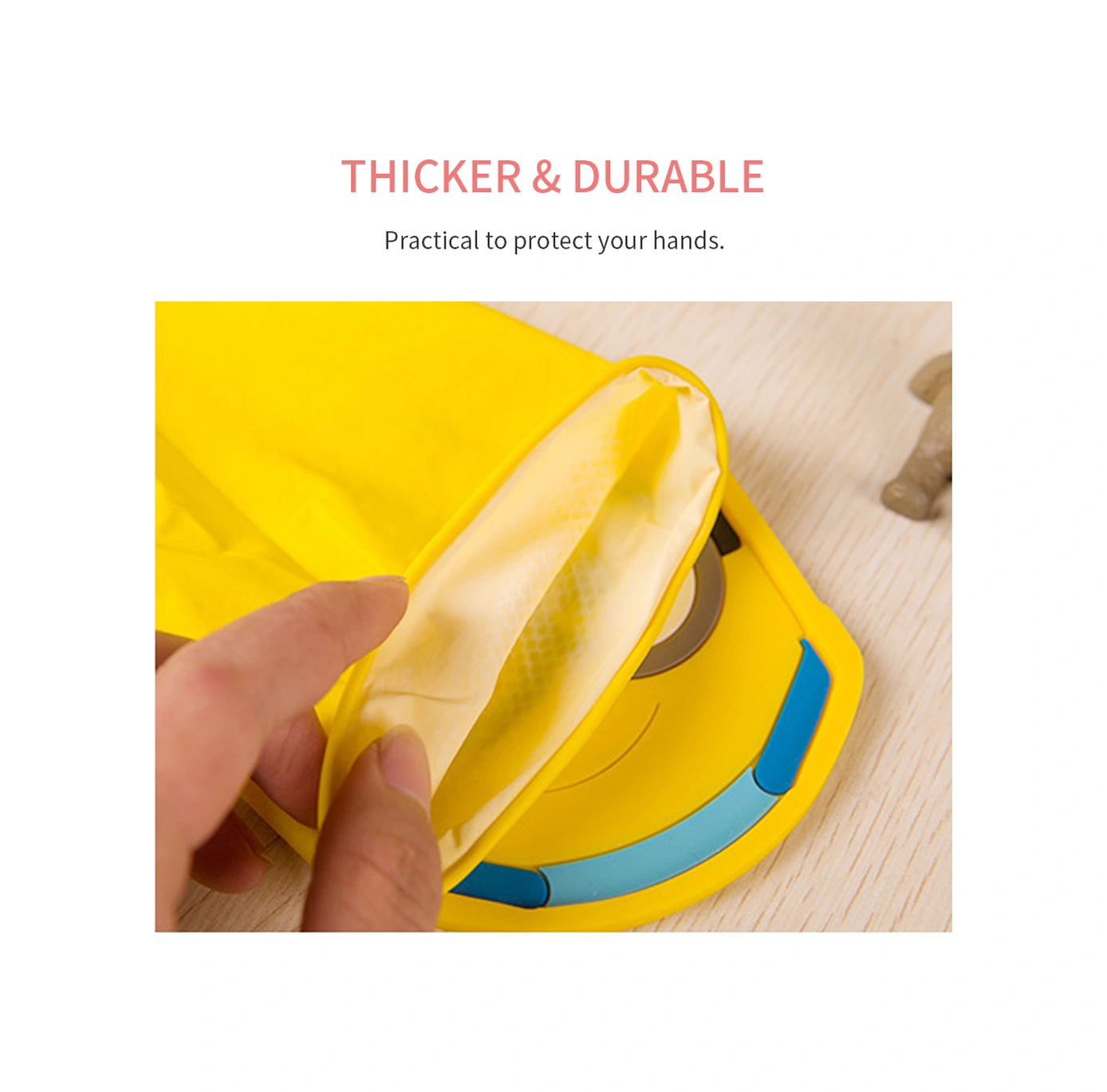 Neevoyu Lateks Eldivenler L Beden - Ev İşleri, Bulaşık & Çamaşır Yıkama İçin İnce, Dayanıklı Ve Konforlu Sarı Tam Parmak Eldiven