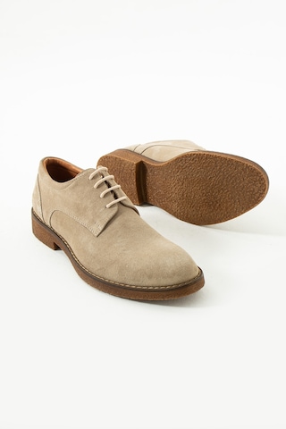 King Paolo King Shoes Bej Erkek Ayakkabı 05 Süet Kahverengi