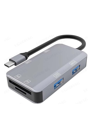 6 İn 1 Usb-c Multi-function Çevirici