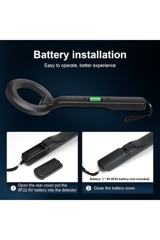 Novahub El Metal Dedektörü Ip66 Su Geçirmez Para Konumlandırma Cihazı Taşınabilir Yeraltı Sualtı Hazine Dalış Cihazı