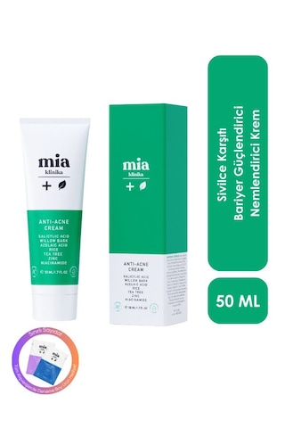 Mia Klinika Yağlı Ciltler İçin Bariyer Güçlendirici Bakım Kremi 50 ML