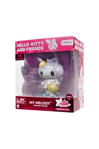 Hello Kitty My Melody 10cm Figür Beyaz