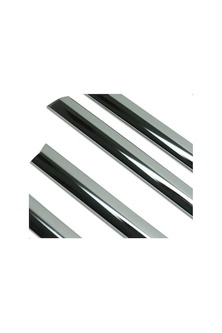 VW Polo Krom Cam Çıtası 2002-2008 Paslanmaz Çelik 4 Parça