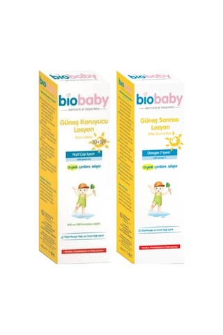 Biobaby Güneş Losyonu Spf 30 100ml + Güneş Sonrası Losyon 100ml