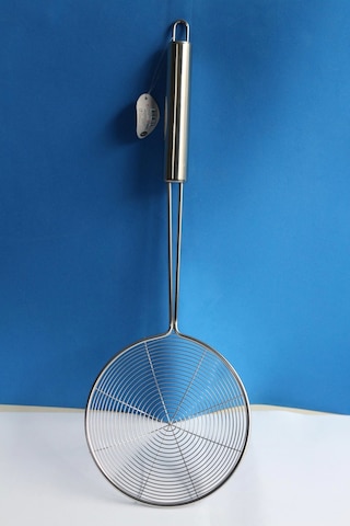 Çelik Yağ Kevgiri 14cm 76107 Gümüş