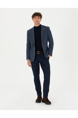 Pierre Cardin Erkek Lacivert Pantolon Kanvas-chino 50278461-vr033