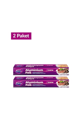 Alüminyum Folyo 15 Mt İkili Set