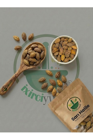 İxirciyusuf Sarı Halile Halile Yellow Myrobalan Terminalia Bellirica Doğal Tane 100 G