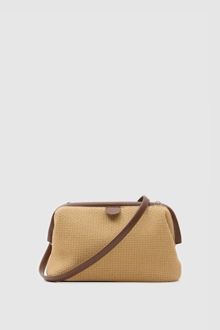 Shule Bags Cois Naturel Burslu Çapraz Çanta Taba