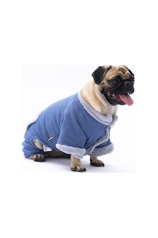 Mavi Alabama Köpek Tulumu Köpek Kıyafeti Kedi Kıyafeti