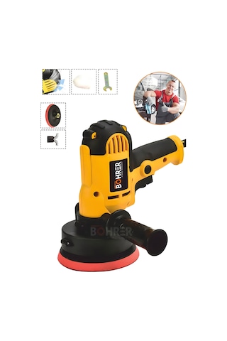Böhrer Hb0011t Polisaj 4800W 125 Mm Devir Ayarlı Bakır Sargılı Polisaj Zımpara