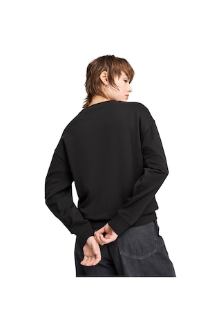 Puma Ess Elevated Comfort Crew Kadın Sweatshırt Siyah